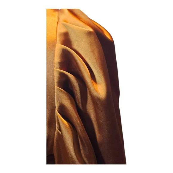 Mac Duggal Dress Size 2 Cognac Orange - Picture 9 of 13
